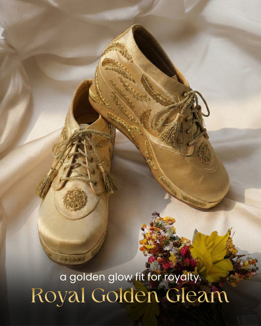 Royal Golden Gleam Wedge
