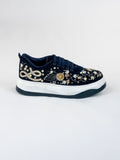 NAVY GOLD BLOSSOM