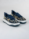 NAVY GOLD BLOSSOM
